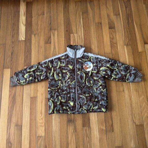 Oilily Boy's Winter Coat Jacket Puffer Hood Size 116 6-7 yrs - Picture 1 of 7